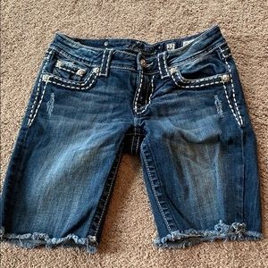 Miss Me Bermuda Shorts